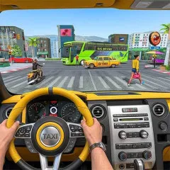 Taxi Parking Driving