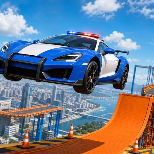 police-car-stunt-challenge